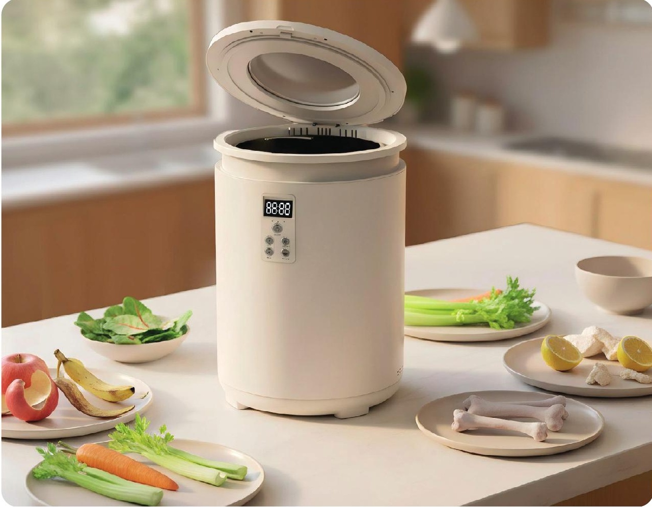 Smellwell BioTrock en una cocina